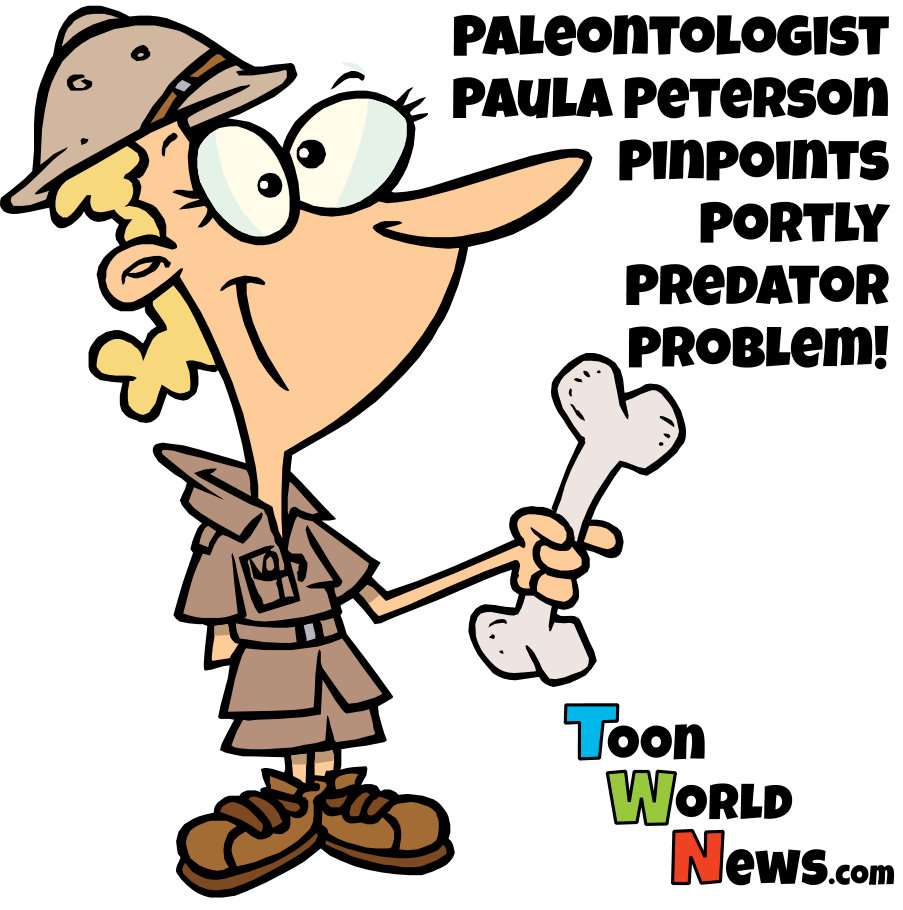 PaleontologistPaula Peterson Pinpoints Portly Predator Problem! 