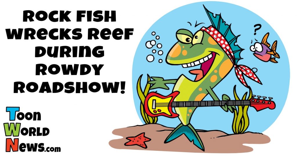 Rock Fish Wrecks Reef During Rowdy Roadshow!